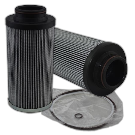 Hydraulic Filter, Replaces PARKER G04287, Pressure Line, 5 Micron, Outside-In